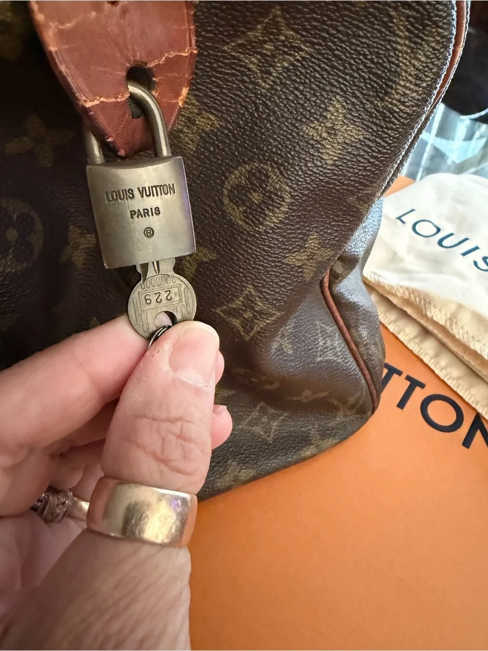 Louis Vuitton Sac 35 Boston handbag